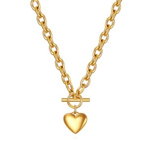 87417-0 18K Triple Layer Gold Necklace
