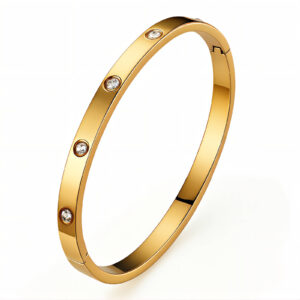 87720-0 18K Triple Layer Gold Bracelet