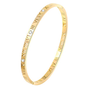 87735-0 18K Triple Layer Gold Bracelet