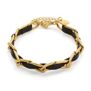 87307-0 18K Triple Layer Gold Bracelet