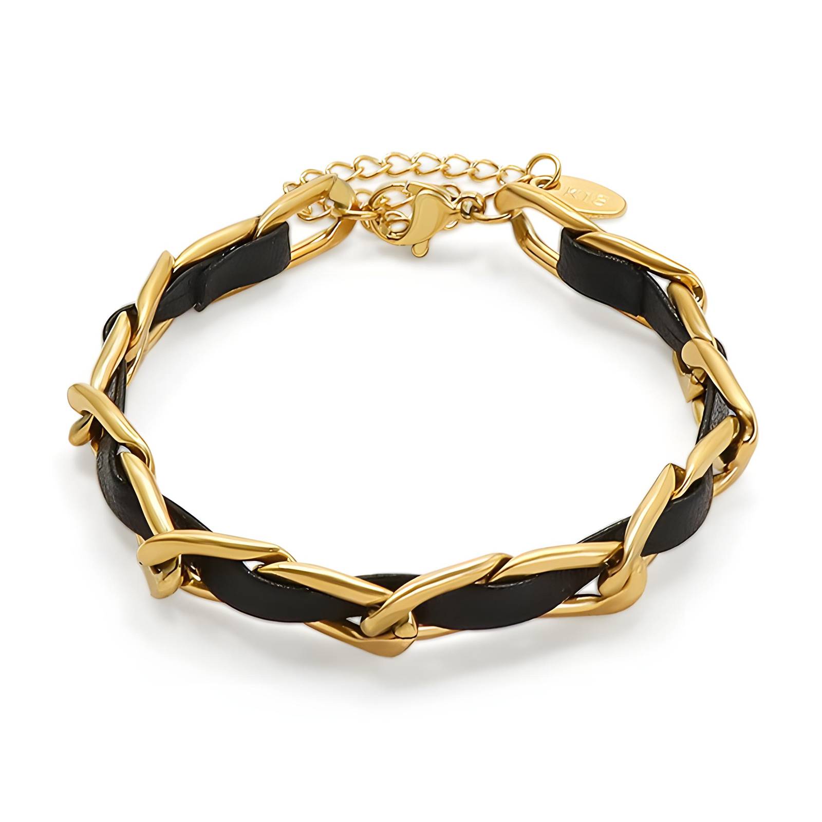87307-0 18K Triple Layer Gold Bracelet