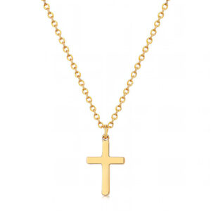 87681-0 18K Triple Layer Gold Necklace