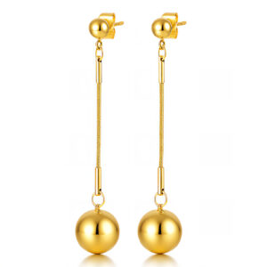 87982-0 18K Triple Layer Gold Earrings