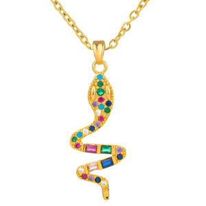 88315-0 18K Triple Layer Gold Necklace