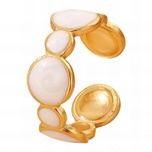 88707-0 18K Triple Layer Gold Ring