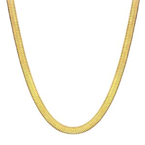 89609-0 18K Triple Layer Gold Necklace