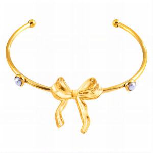 90929-0 18K Triple Layer Gold Bracelet
